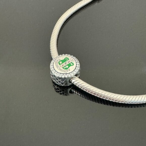 Pandora AKA Charm Alpha Kappa Alpha SororityBead Charm - Picture 3 of 8